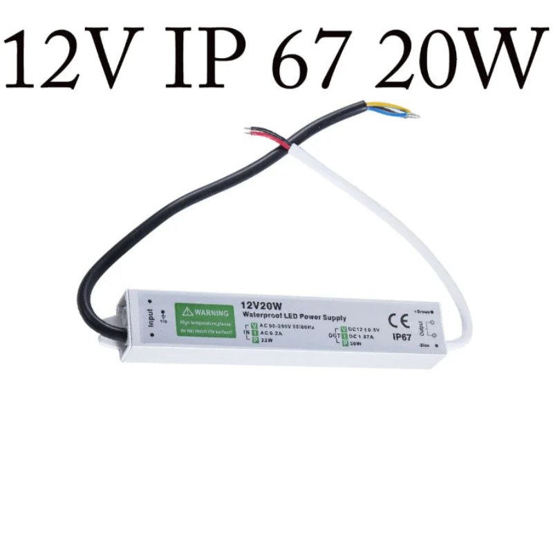 12V LED Netzteil Trafo – IP20 & IP67 DC Netzteil ~2563