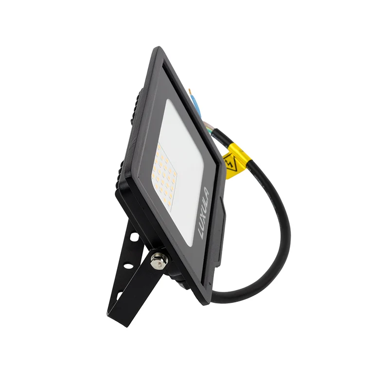 2er Pack LED-Fluter, 20 W, 4000 K (neutralweiß), 2000 lm, schwarz, IP65