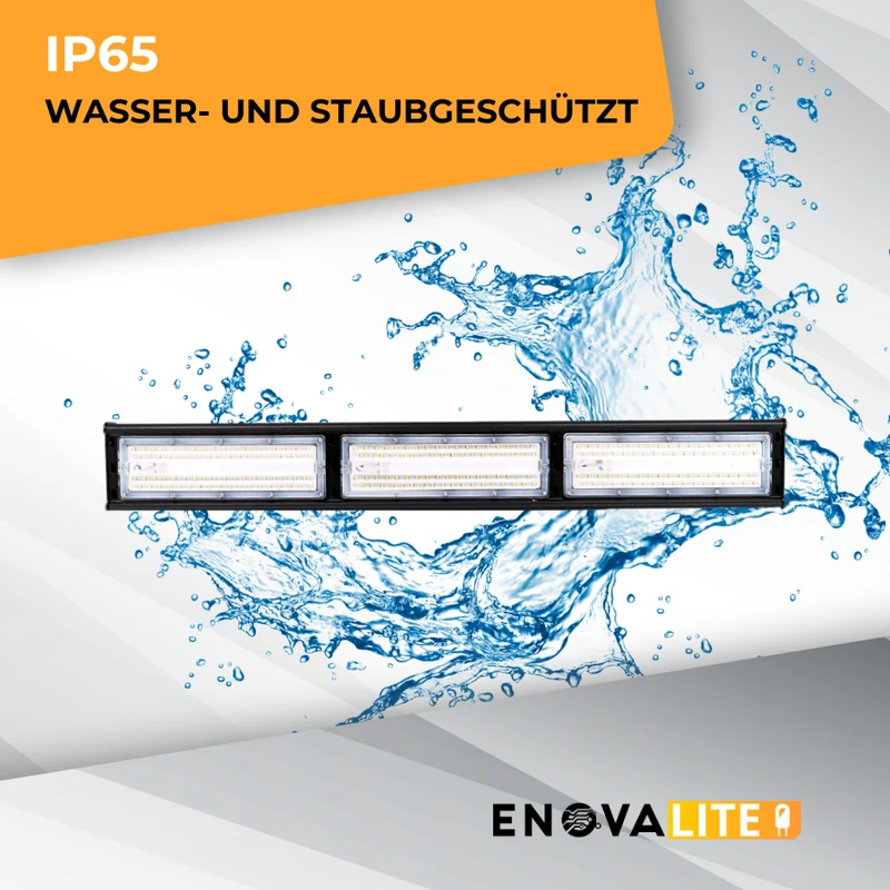 4er Pack LED HighBay Linear, 150 W, 18000 lm, 5000 K (neutralweiß)