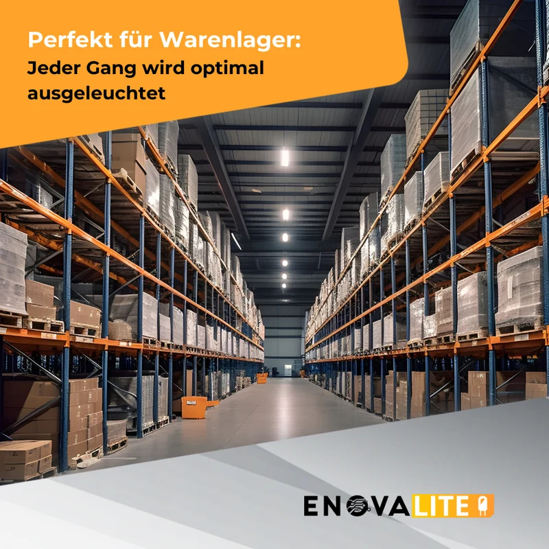 4er Pack LED HighBay Linear, 150 W, 18000 lm, 5000 K (neutralweiß)