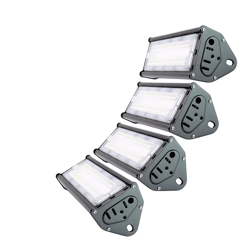 4er Pack LED HighBay Linear, 50 W, 6000 lm, 5000 K, IP65