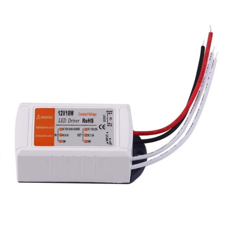 LED Trafo 12V DC Netzteil Konstantspannung 18W - 100W ~2560