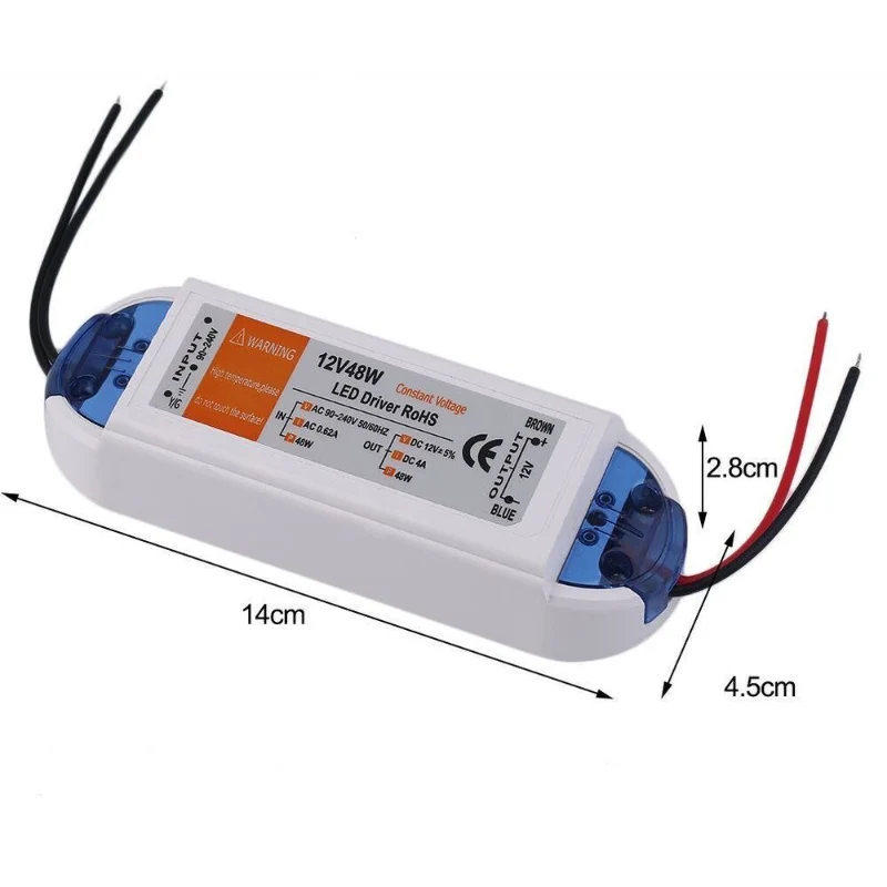 LED Trafo 12V DC Netzteil Konstantspannung 18W - 100W ~2560