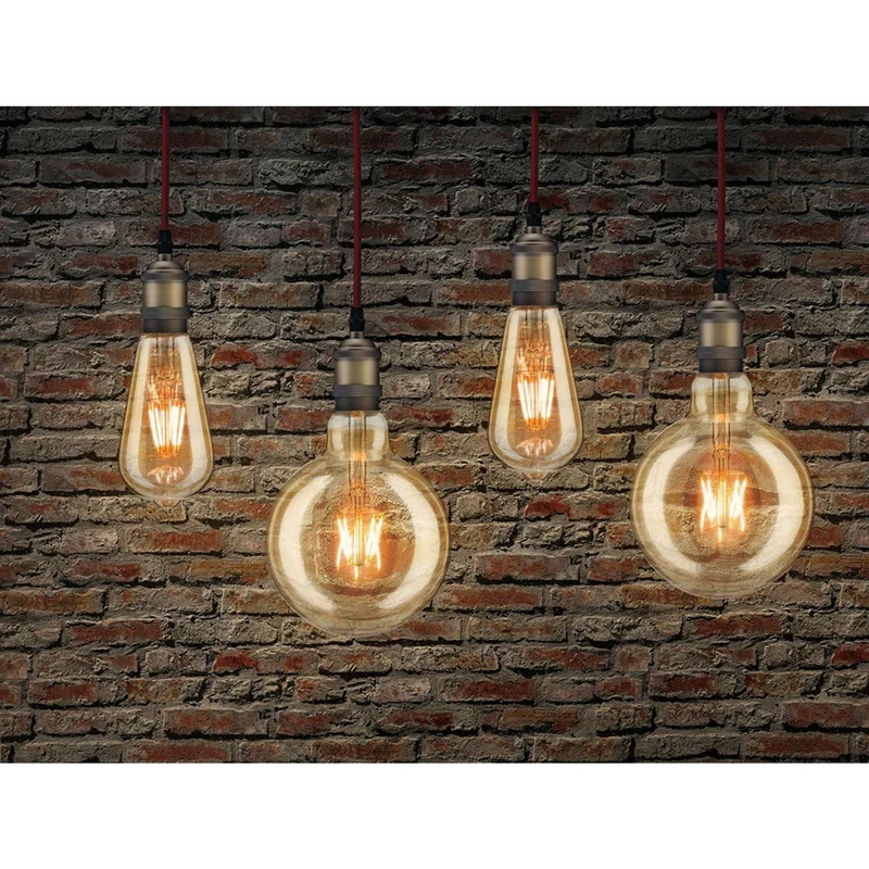 E27 6,5W LED Globe Vintage Gold
