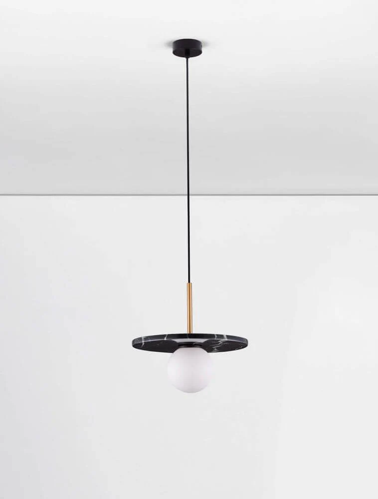 Idor Pendelleuchte Ø 30cm G9 Marmor