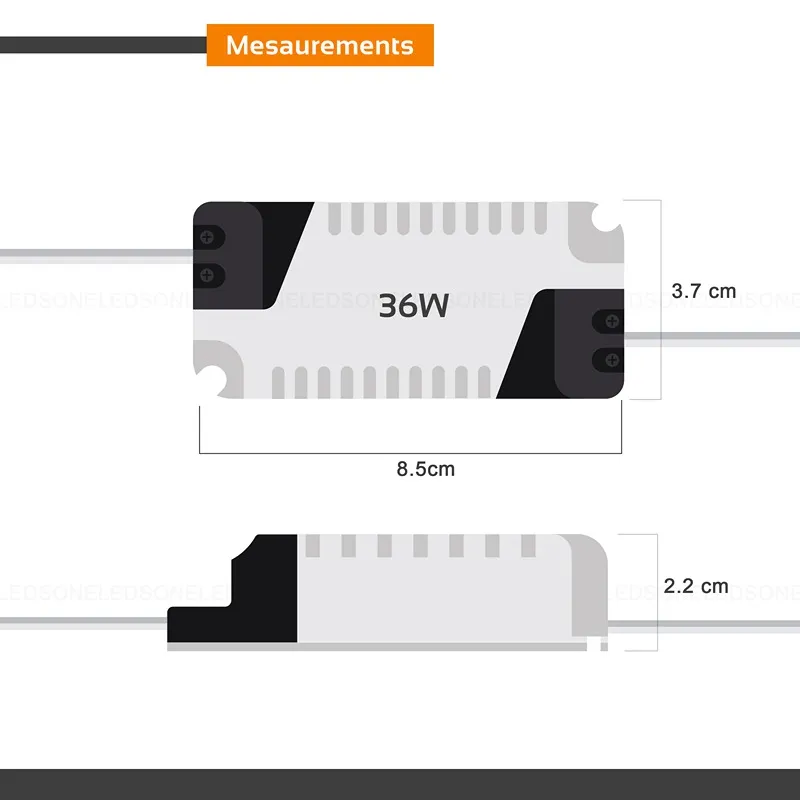 All Seasons Life LED Treiber 24-36W - Konstantstrom 300mA ~2426
