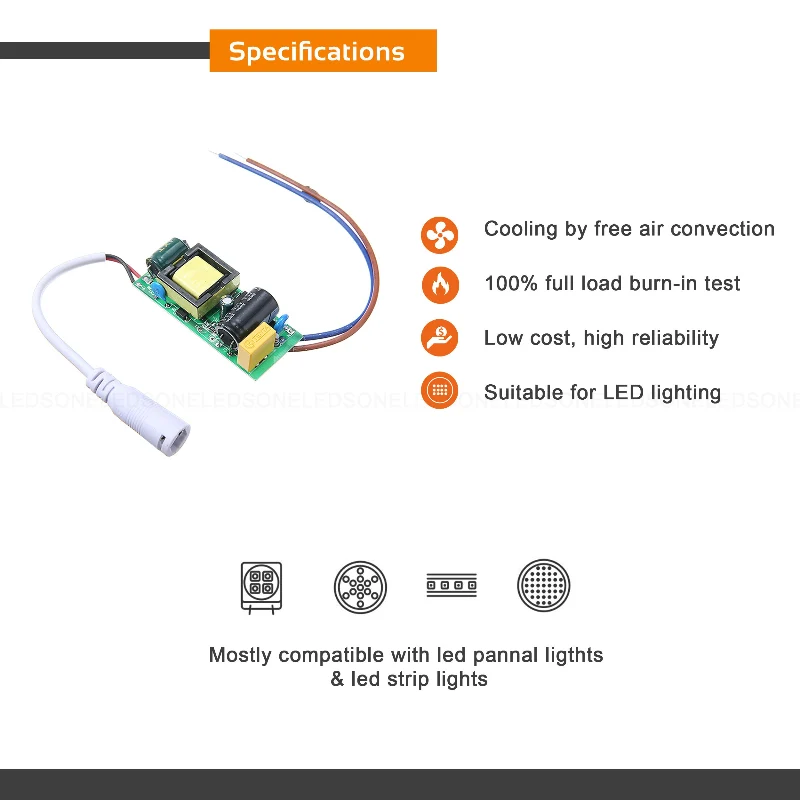 LED Treiber Konstantstrom 18-25W für LED Beleuchtung ~2424