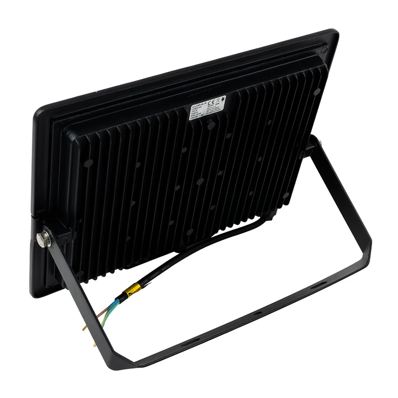 5er Pack LED-Fluter, 150 W, 4000 K (neutralweiß), 15000 lm, schwarz, IP65