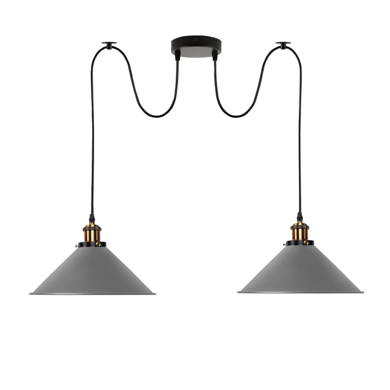 Klassische Spinnenlampe 50er Jahre Vintage-Stil Ø 22cm|E27~2239