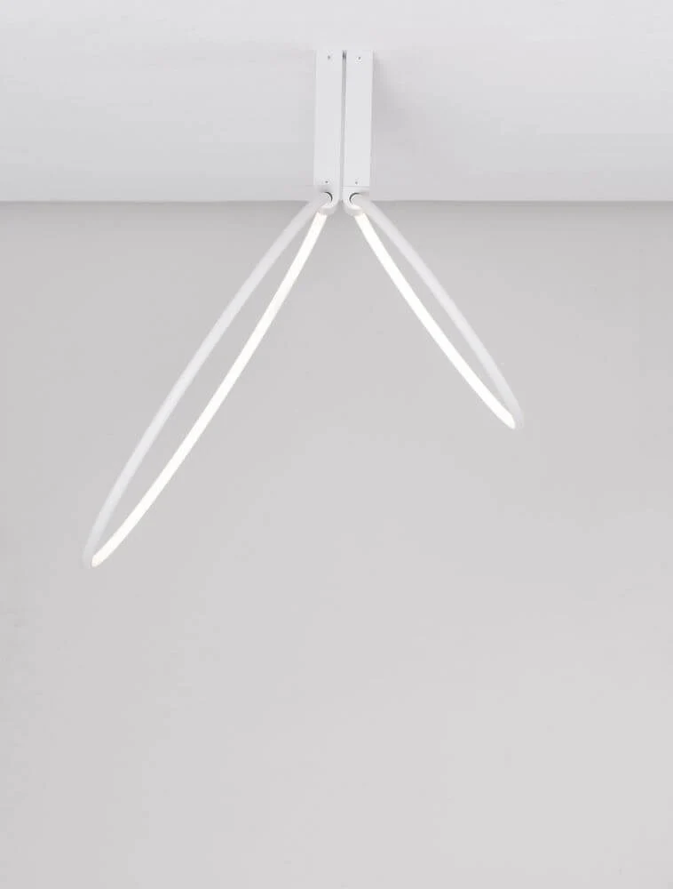 Garve LED Deckenleuchte 2-flammig Ø 60cm 3000K