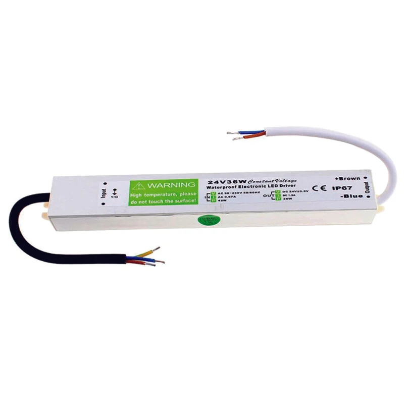 36W LED Netzteil 24V IP67 Wasserdicht Treiber ~2420