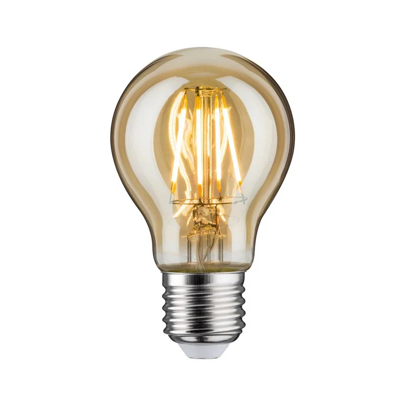 E27 6,5W 3er Leuchtmittel LED Gold 2500K