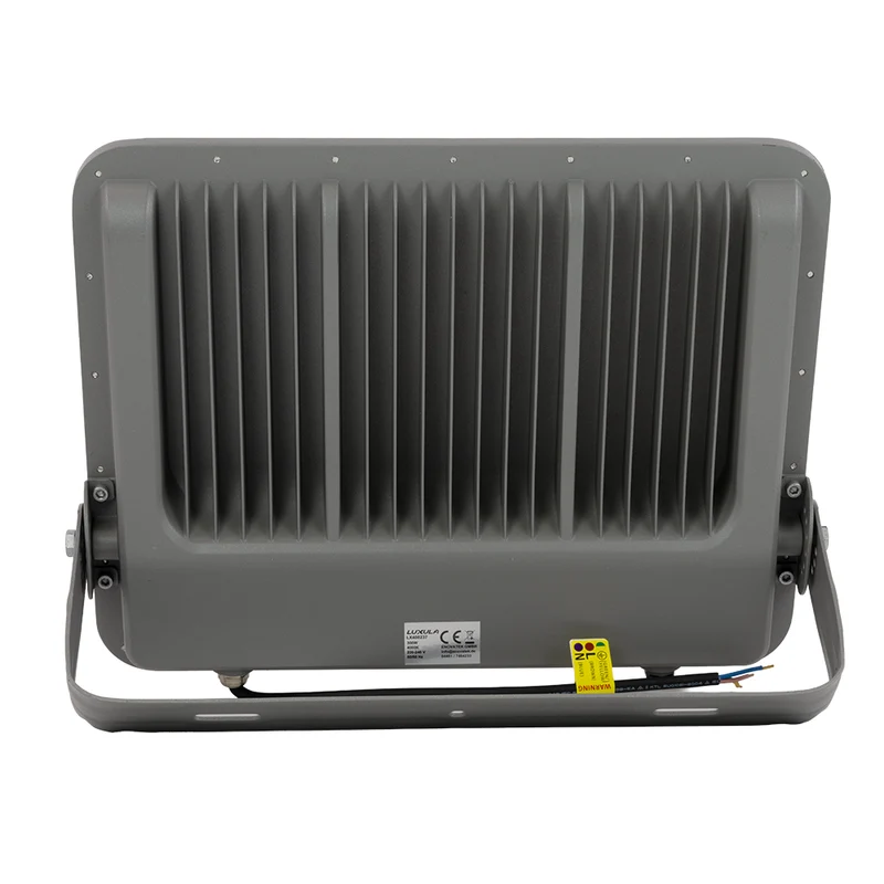 LED-Fluter, 300 W, 4000 K (neutralweiß), 37500 lm, grau, IP65