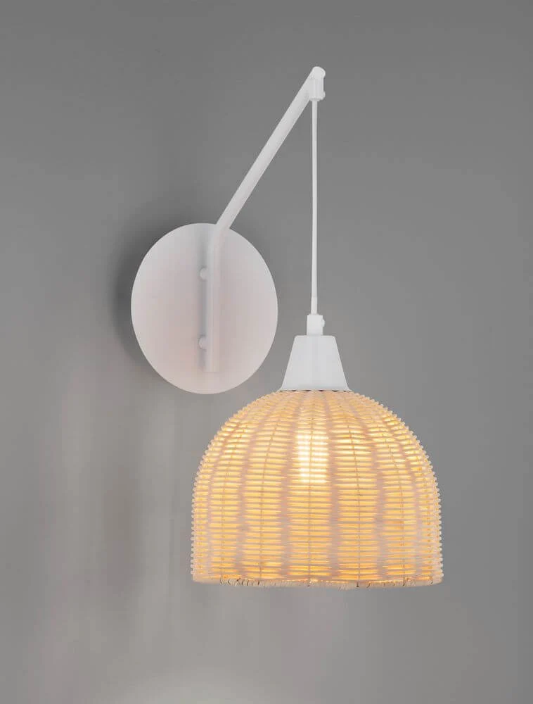 Fado Wandleuchte Ø 20,5cm E27 Rattan