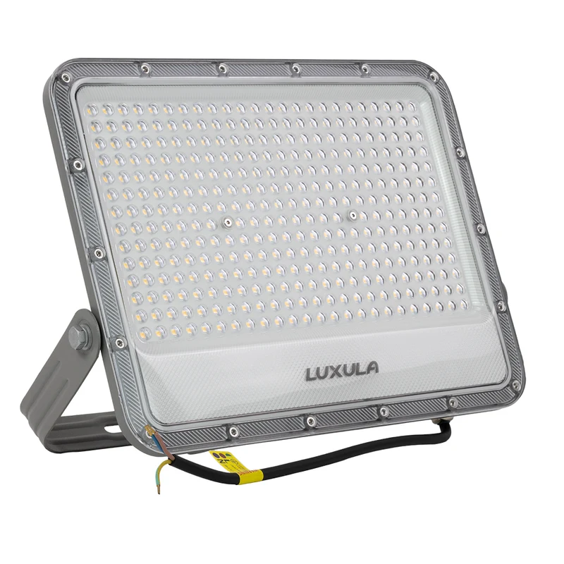 LED-Fluter, 200 W, 4000 K (neutralweiß), 26000 lm, grau, IP65