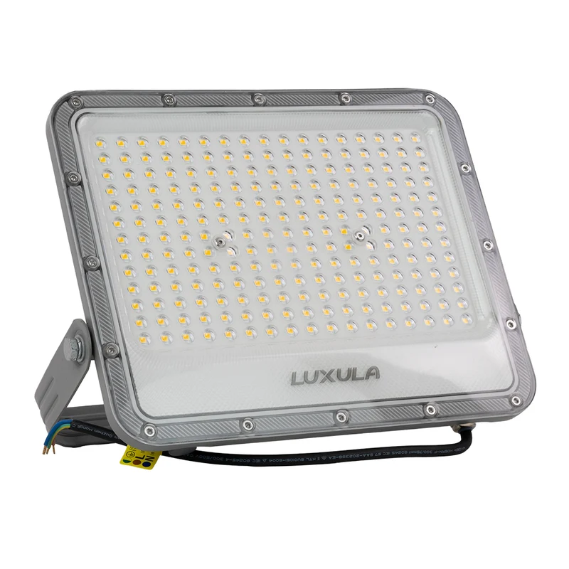 LED-Fluter, 150 W, 4000 K (neutralweiß), 18500 lm, grau, IP65