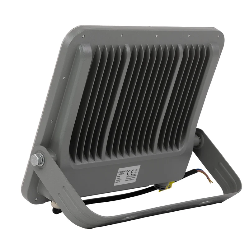 LED-Fluter, 150 W, 4000 K (neutralweiß), 18500 lm, grau, IP65