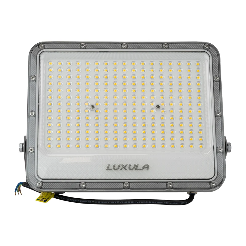 LED-Fluter, 150 W, 4000 K (neutralweiß), 18500 lm, grau, IP65
