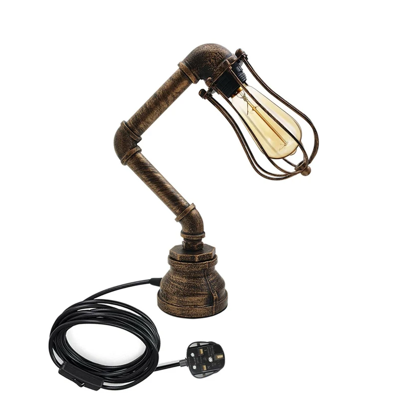 Tischlampe Wasserpfeifenlampe Stecklampe~2359