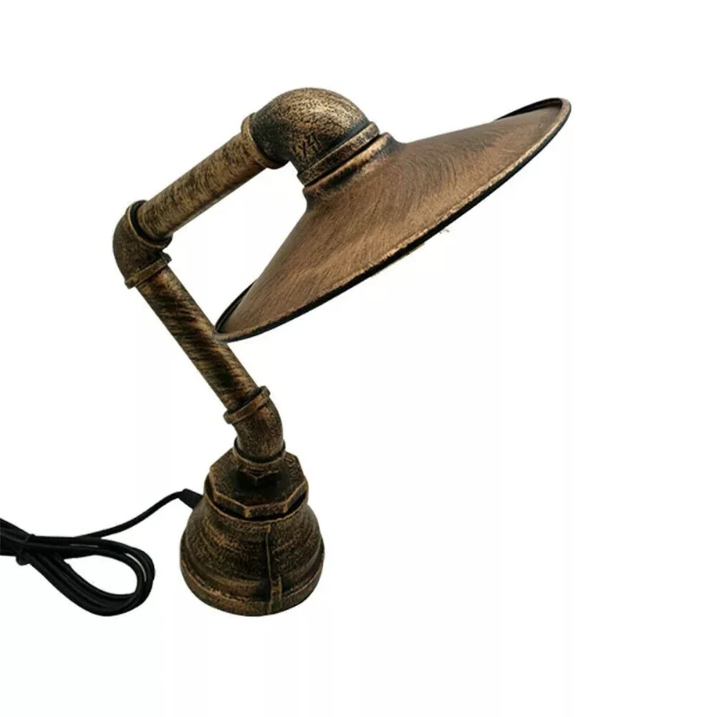 Tischlampen vintage mit 3-pin stecker , E27|40cm Höhe~2343