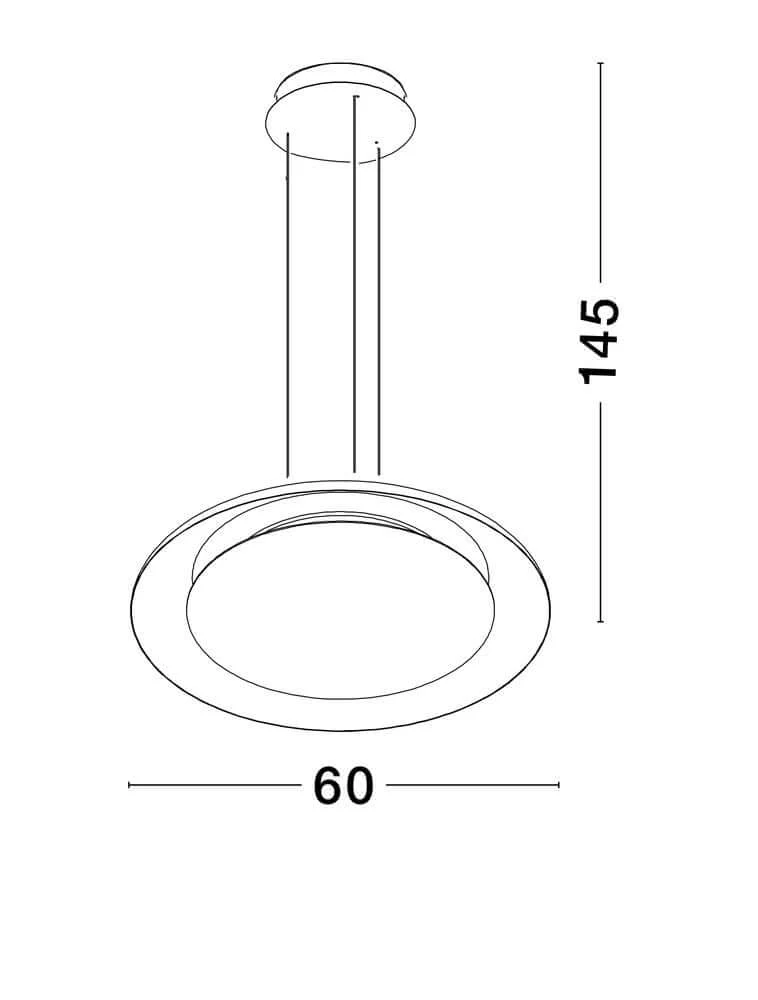 Epos Pendelleuchte Ø 60cm 2700, 4000K
