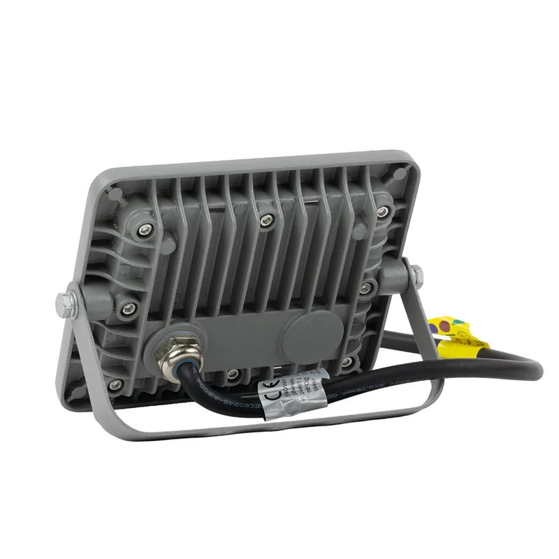 LED-Fluter, 20 W, 4000 K (neutralweiß), 1800 lm, grau, IP65