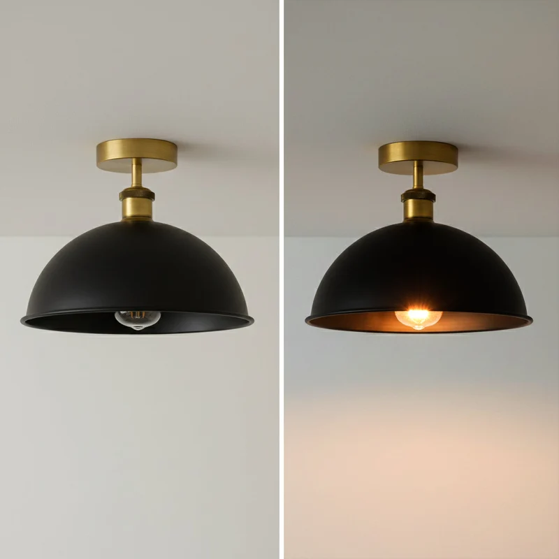 All Seasons Life Industrial Deckenleuchte Ø 21cm Schwarz ~2172