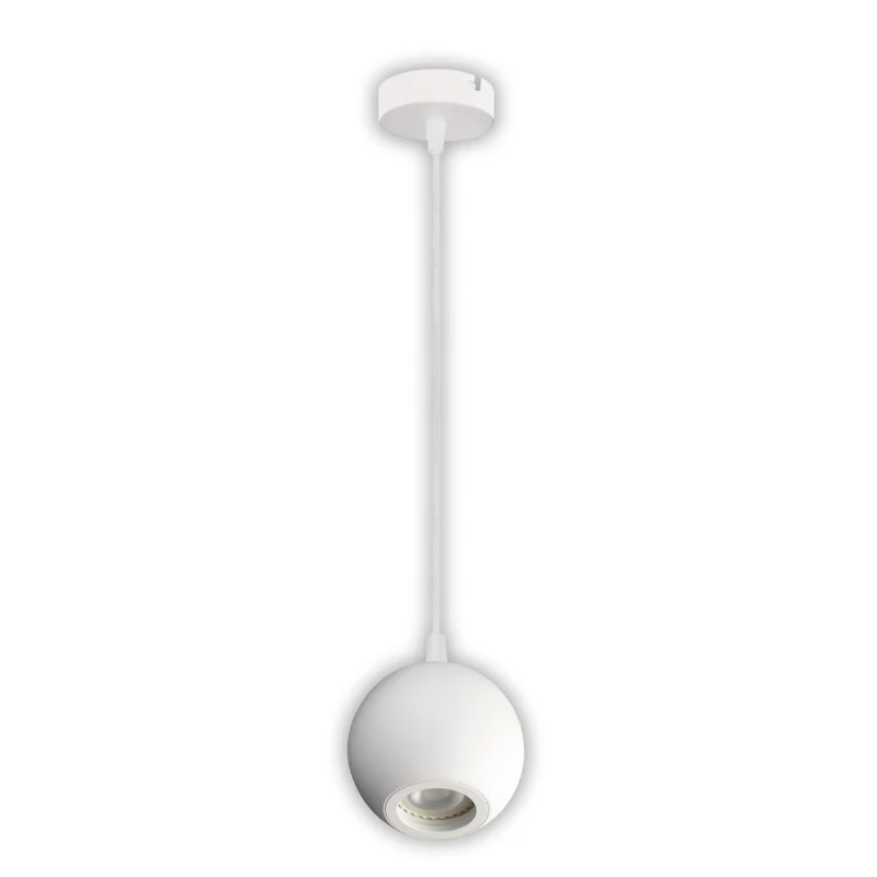 Pendelleuchte, 1-flammig, GU10-Fassung, IP20, Ø10cm
