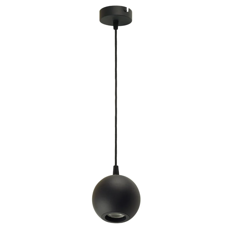 Pendelleuchte, 1-flammig, GU10-Fassung, IP20, Ø10cm
