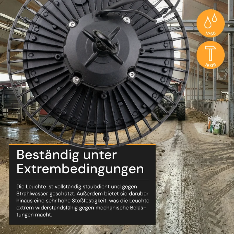 LED HighBay UFO, 150 W, 25500 lm, 5000 K (neutralweiß)