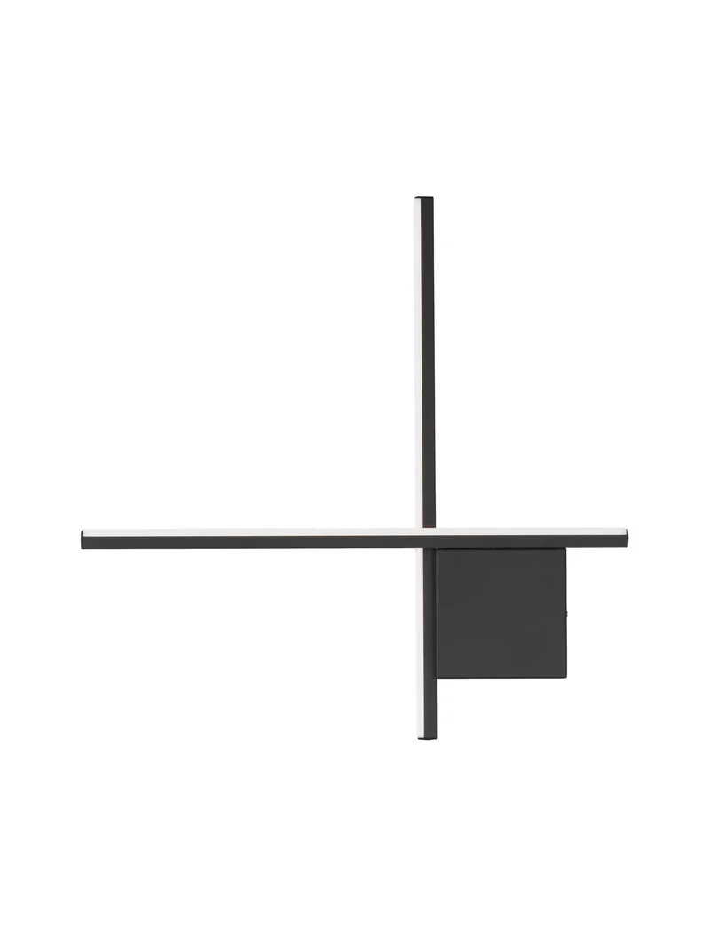 Cross LED Wandleuchte 50cm 2-flammig 2700K