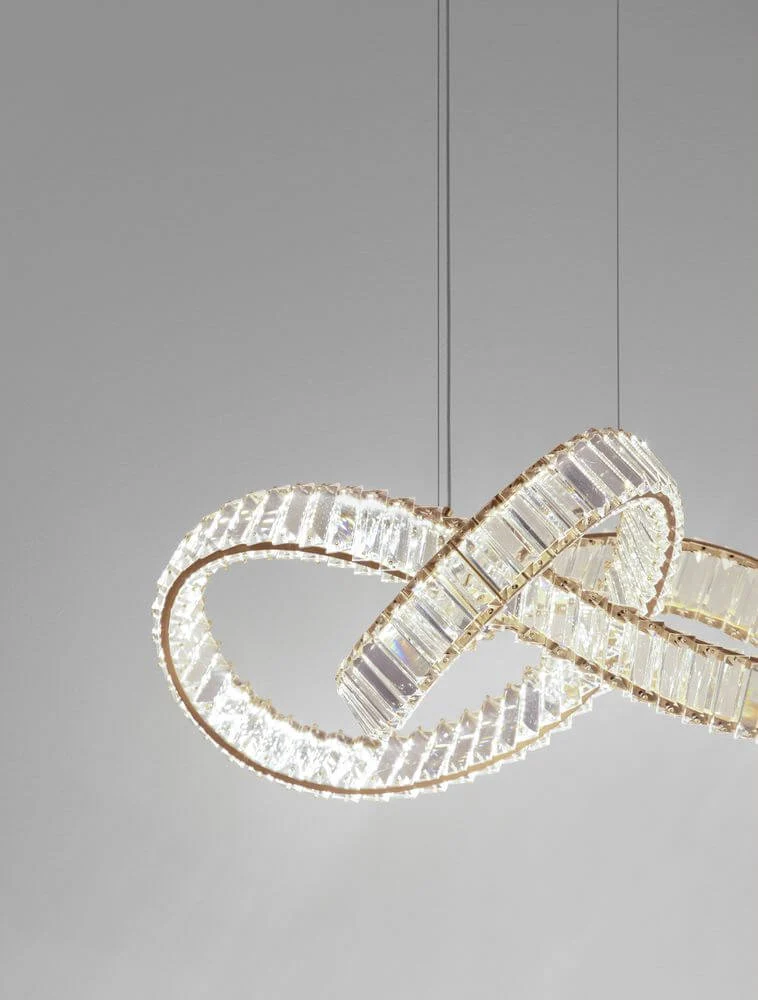 Conceto LED Pendelleuchte Verknotet Ø 60cm 3500K