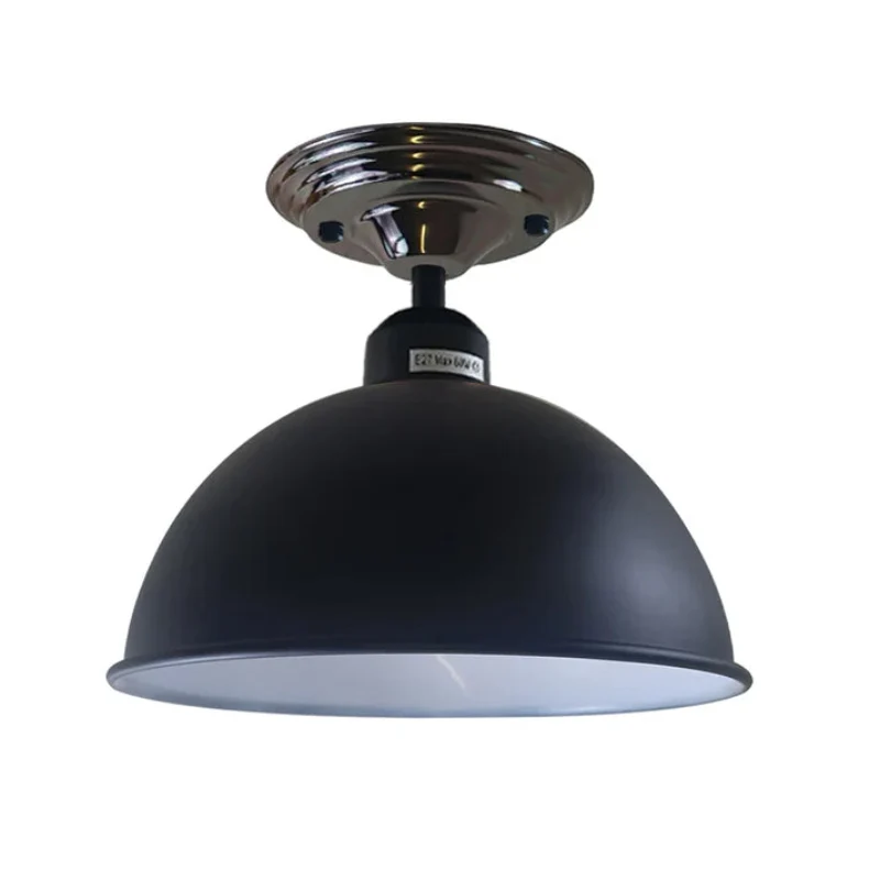 Elegante Schwarze Deckenleuchten - Ø 22 cm schöne Dom-Form~2142