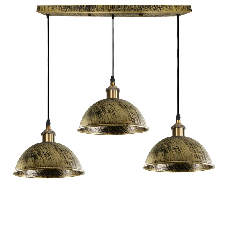 Industrie Retro 3 Lampenschirm Licht deckenleuchten bad~2128