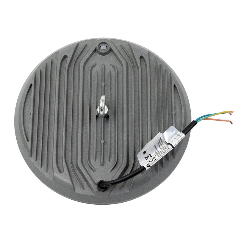 LED-HighBay, UFO, grau, 150 W, 15000 lm, CCT 3000-6500 K (warm-, neutral-, kaltweiß), IP65