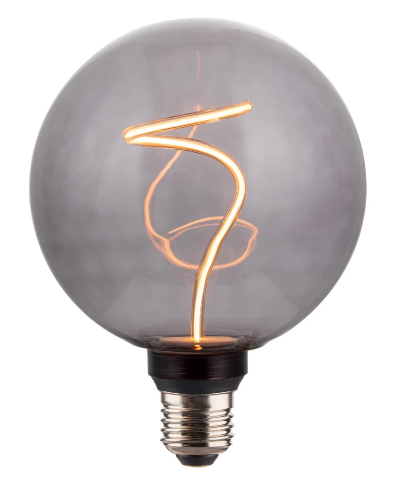 LED Filament Leuchtmittel, E27, 5 W, 200 lm, warmweiß 1800 K, dimmbar