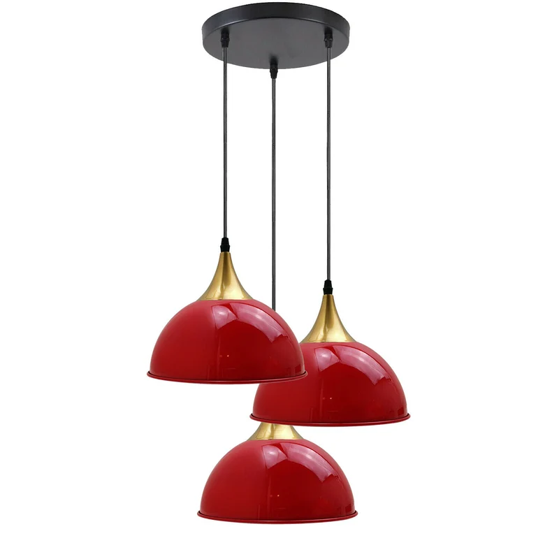 Retro Pendelleuchte Esstisch 3-Flammig Fur Esszimmer~2104