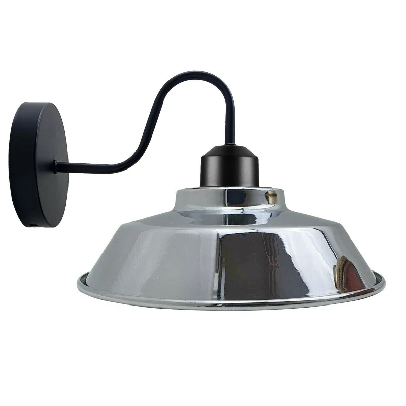 Retro Wandlampe im Industrie-Stil Schwanenhals ~2002