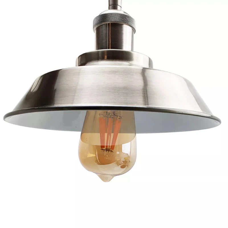 Chrom Deckenleuchte Industrie-Stil Moderne Deckenlampe ~2043
