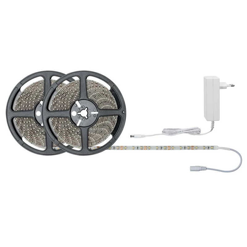FN SimpLED Strip Set 10m Warmweiß 22W 12V DC Weiß