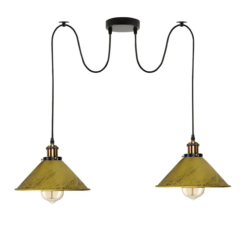 Spider Pendelleuchte Industrielle Multiarm Deckenlampe| Ø 22CM ~1801