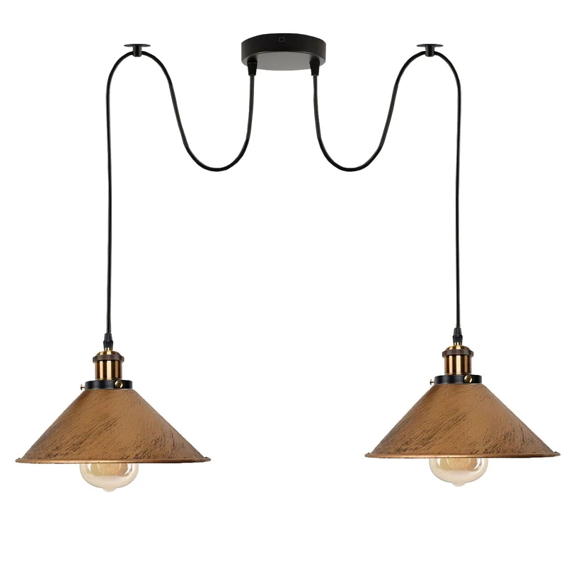 Spider Pendelleuchte Industrielle Multiarm Deckenlampe| Ø 22CM ~1801