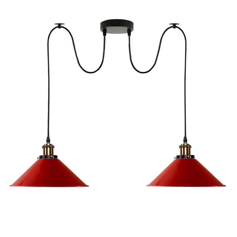 Spider Pendelleuchte Industrielle Multiarm Deckenlampe| Ø 22CM ~1801