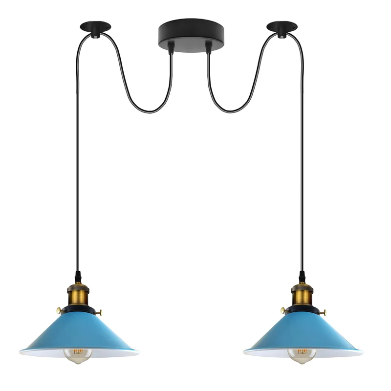 Spider Pendelleuchte Industrielle Multiarm Deckenlampe| Ø 22CM ~1801
