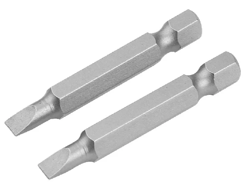 Schraubendreher-Bitsatz, 2er, SL 1,2 x 6,5 x 50 mm