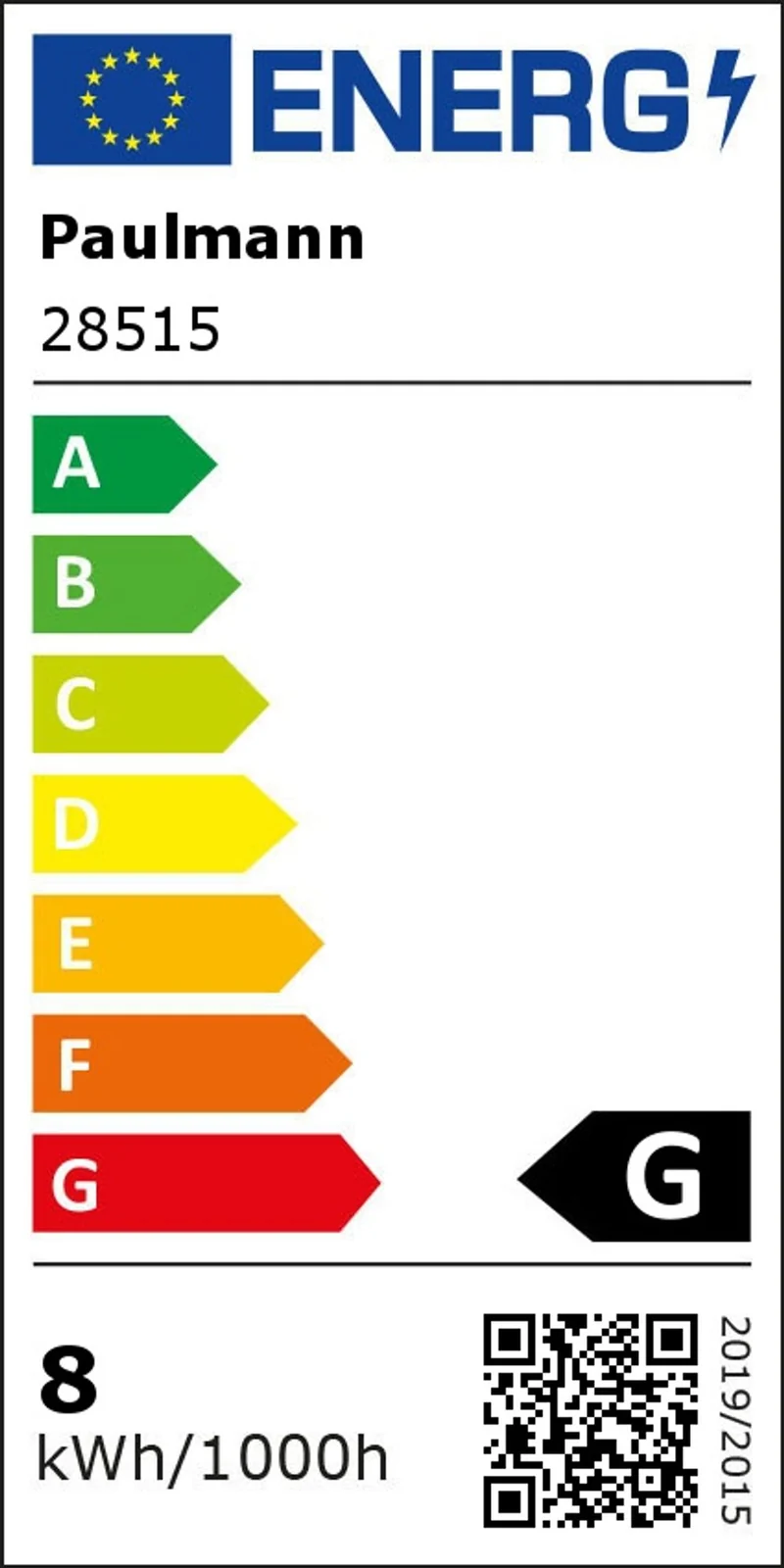 LED AR111 8W G53 12V 2700K 24°