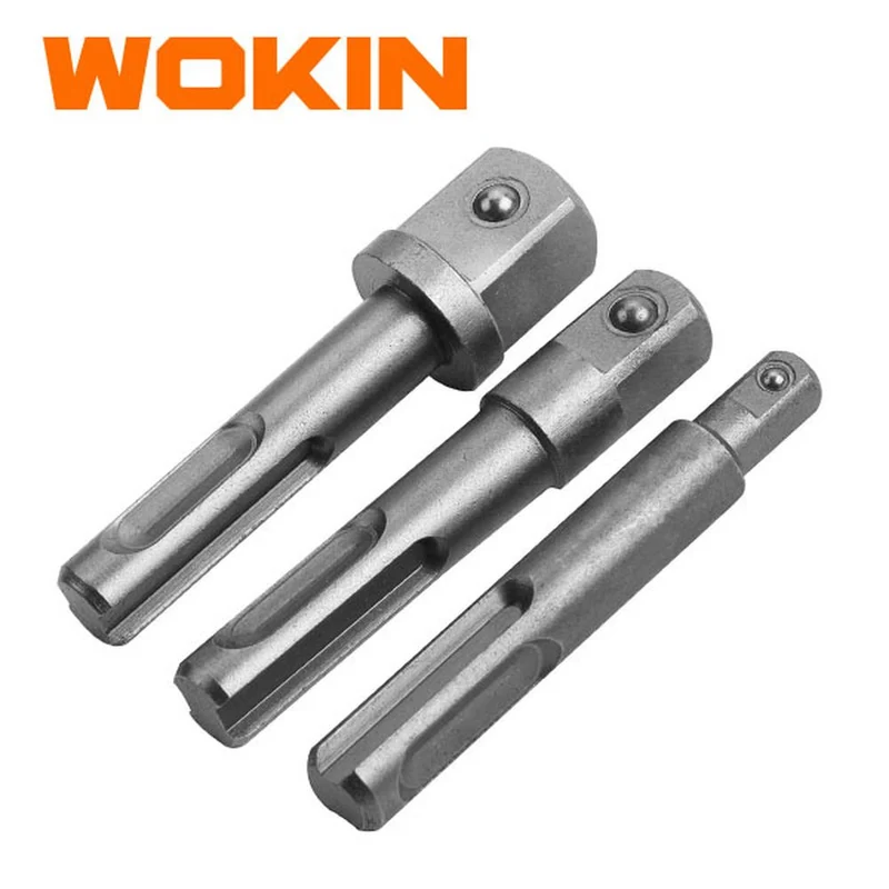 Adapter, SDS-Plus, 3-teilig, 65 mm
