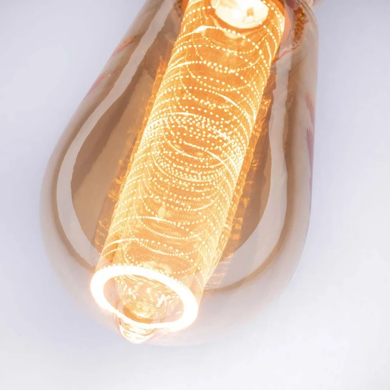 E27 LED ST64 Ringmuster 200lm 1800K Goldfarben