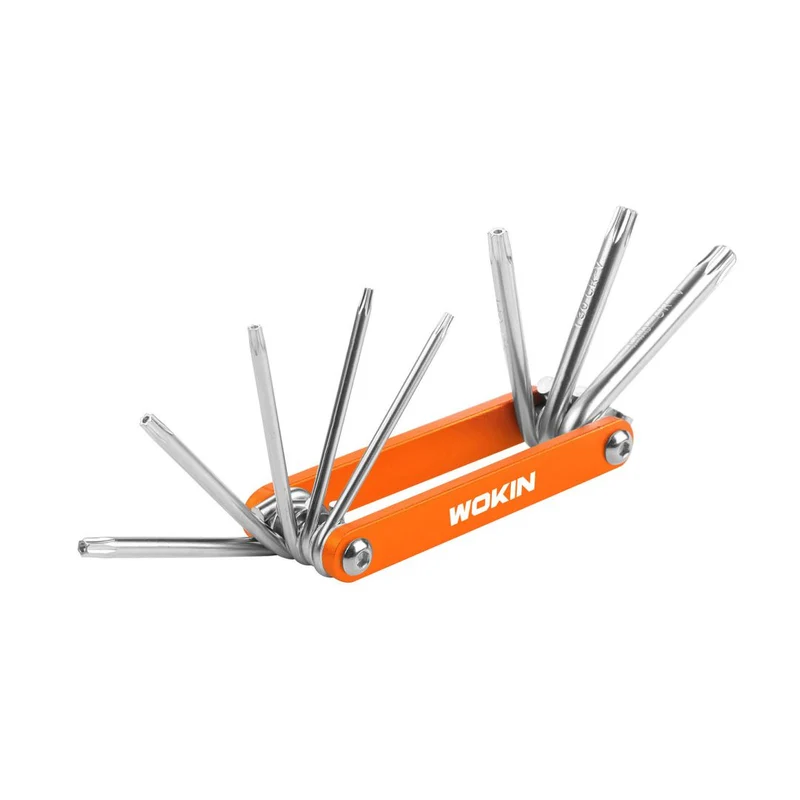 Winkelschraubendreher-Satz Torx, Alu-Klapphalter, 8er