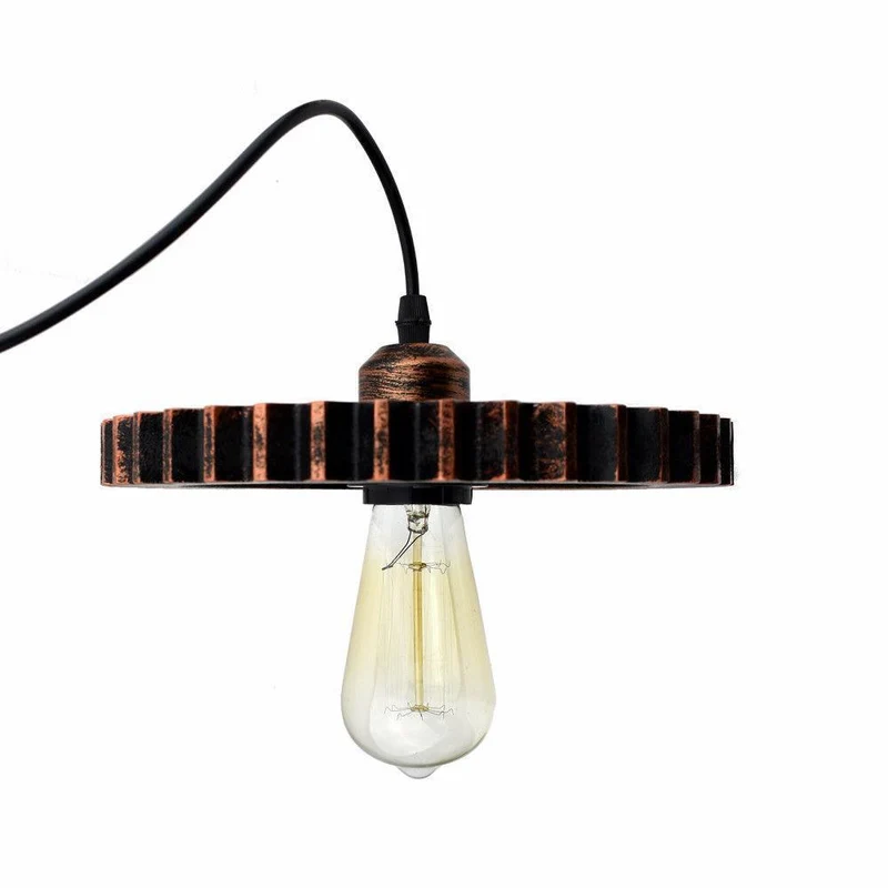 Zahnrad Retro Industrial Vintage Deckenleuchte Lampenschirm ~3851